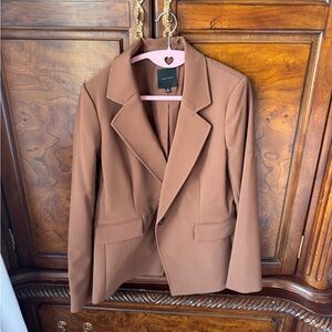 Brown Women's Blazer Jacket